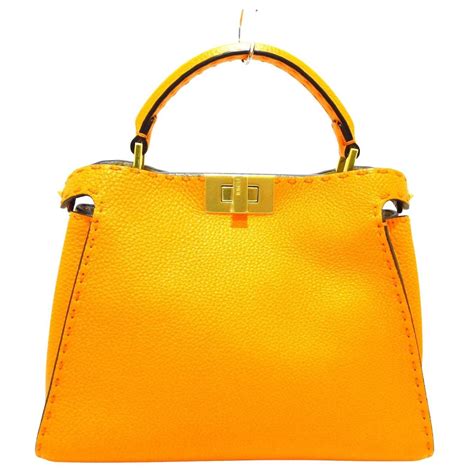 fendi peekaboo orange